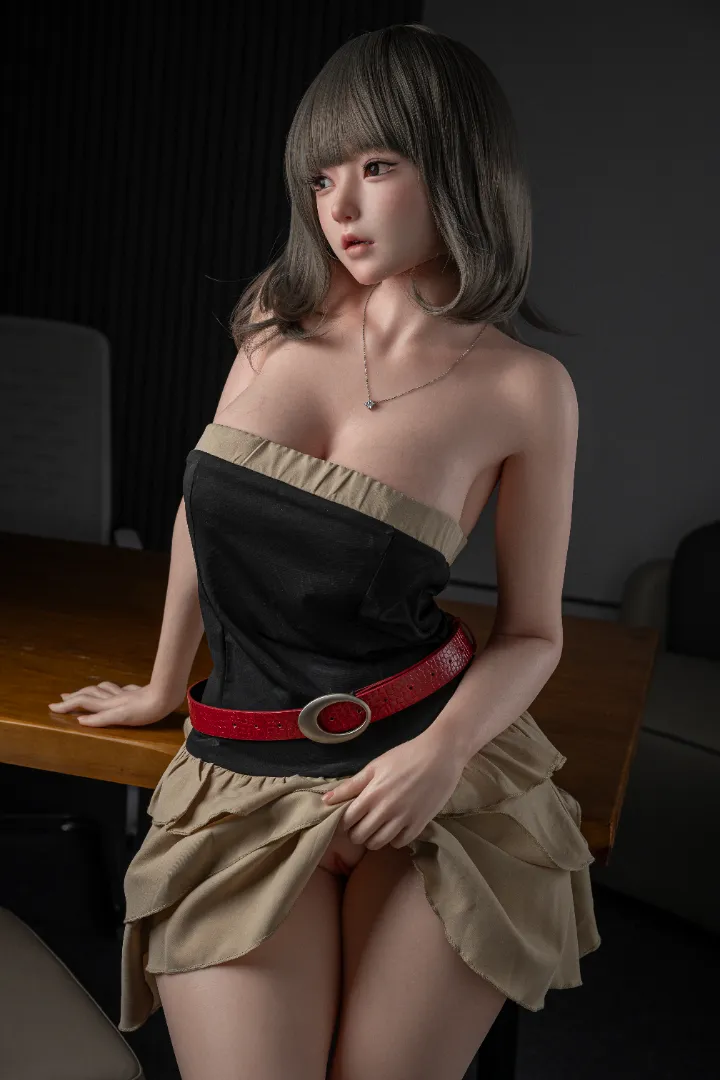 152cm (5ft) E-Cup Full Figured Silicone Sex Doll Una, ROS Head #125B